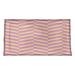 Brayden Studio® Fractured Stripes Pillow Sham Polyester in Pink/Green/Brown | 22 H x 38 W in | Wayfair 3FCA5AF0B8594336B8696D0339E2E767