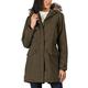 Regatta Womens Serleena II Waterproof Insulated Parka Jacket - Khaki - 14