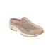 Extra Wide Width Women's The Traveltime Slip On Mule by Easy Spirit in Medium Natural (Size 7 1/2 WW)