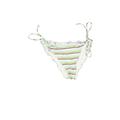 Aerie Swimsuit Bottoms: White Stripes Swimwear - Women's Size X-Small