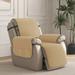 subrtex Quilted Reversible Box Cushion Recliner Slipcover, Microfiber | 91 H x 25 W x 22 D in | Wayfair SBTSR07