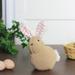 Northlight Seasonal Plush Rabbit Easter Spring Tabletop Figurine in Brown | 9 H x 4 W x 6 D in | Wayfair 32757260