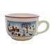 Villeroy & Boch Naif Christmas Teacup Porcelain/Ceramic in Blue/Brown/White | 2.4 H in | Wayfair 1023241270