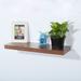 Latitude Run® Deaysha Floating Shelf Wood in Brown | 1.5 H x 23.62 W x 9.25 D in | Wayfair CA65CBBACB1D4837A751FA23942931C2