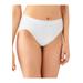 Plus Size Women's Comfort Revolution Hi Cut Panty by Bali in White (Size 7)