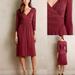 Anthropologie Dresses | Anthropologie Maeve Galena Faux Wrap Dress Size Medium | Color: Purple | Size: M