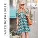 Anthropologie Dresses | Anthropologie Hd In Paris Hollyhock Dress | Color: Blue/Green | Size: S