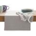 French Perle Solid Color Table Runner 14 x 90, 14 x 90, Wisteria