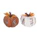 The Holiday Aisle® 2 Piece Foam Fall Harvest Elegant Glitz Pumpkin Set | 5 H x 5 W x 5 D in | Wayfair D9C8CD2CC8634DDEA40F562789809FAB