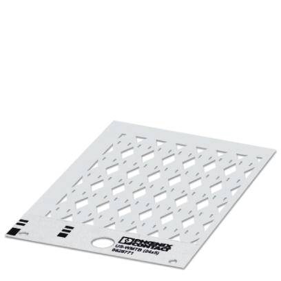 Phoenix Contact 0828771 US-WMTB (24X5) Einzeladerkennzeichner Montage-Art: einf?deln Beschriftungsfl Image