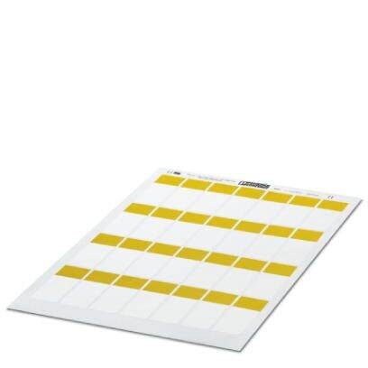 Phoenix Contact 0830694 WML 14 (25X19)A4 YE Leitermarkierer Montage-Art: aufkleben Beschriftungsfl?c Image