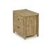 Loon Peak® Stennett Night Stand, Bedside Table, End Table, Desk w/ Drawers for Living Room, Bedroom Wood in Green/Brown | Wayfair