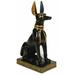 World Menagerie Cassilis Egyptian Anubis Dog Sitting Figurine Resin in Black | 5 H x 3 W x 2 D in | Wayfair 7DA310C1171A4116886777D85689BE73