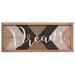 The Holiday Aisle® Wood Dream Wall Décor in Black/Brown/White | 8 H x 19 W x 1 D in | Wayfair 7E1903B3E7644CCB81B9DF39945D4BB4