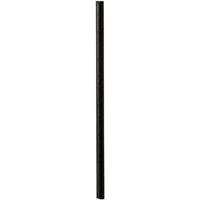 Einweg Cocktail-Strohhalme »pure«, 500 Stück schwarz, Papstar, 0.7 cm