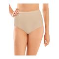 Plus Size Women's Full-Cut-Fit Stretch Cotton Brief DF2324 by Bali in Soft Taupe (Size 10)