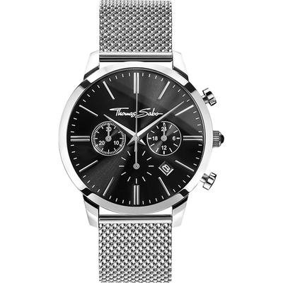 Thomas Sabo - Chronograph Edelstahl Herrenuhren Herren