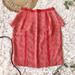 Anthropologie Skirts | Anthropologie Plenty Tracy Reese Pencil Skirt 6 | Color: Red/White | Size: 6