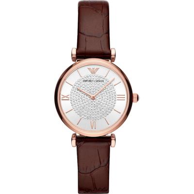 Emporio Armani - Damenuhr Edelstahl Damenuhren 1 ct