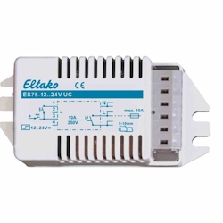 Eltako Stromstoßschalter, 12-24VAC/DC, 10A, 250V, Aufputz, T28mm, mechanisch Schalter Image