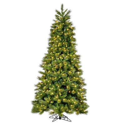 Vickerman 658819 - 12' x 73" Artificial Brighton Pine 1400 Warm White Lights Christmas Tree Christmas Tree (K201291LED)