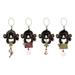 Sunset Vista Designs Co. 4 Piece Beary Merry Bottoms Up Hanging Figurine Ornament Set Metal in Brown | 10.75 H x 4.5 W x 1 D in | Wayfair 13362