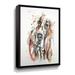 Winston Porter Hound - Painting Print on Canvas in Black/Brown/White | 18 H x 14 W x 2 D in | Wayfair C03542E5A51A4C9AA4A6E1CC2065C396