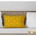 Bungalow Rose Rectangular Pillow Cover & Insert Eco-Fill/Cotton Blend in Yellow | 12 H x 16 W x 4 D in | Wayfair 115139EDF5E34C49B125A0BBBB31B510