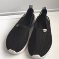 Adidas Shoes | Adidas Memory Cloud Footbed Slip Ons Loafers | Color: Black | Size: 7