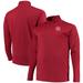 Men's Nike Heathered Crimson Oklahoma Sooners Big & Tall Primary Logo Intensity Performance Quarter-Zip Jacket