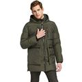 Orolay Men's Thickened Hoodie Down Coat Warm Coat Insulated Winter Parka Armygreen L