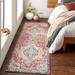 Tarbolton 7'10" x 10'2" Traditional Cream/Navy/Rose/Sky Blue/Light Olive/Pale Pink/Yellow/Dark Pink/Olive Area Rug - Hauteloom