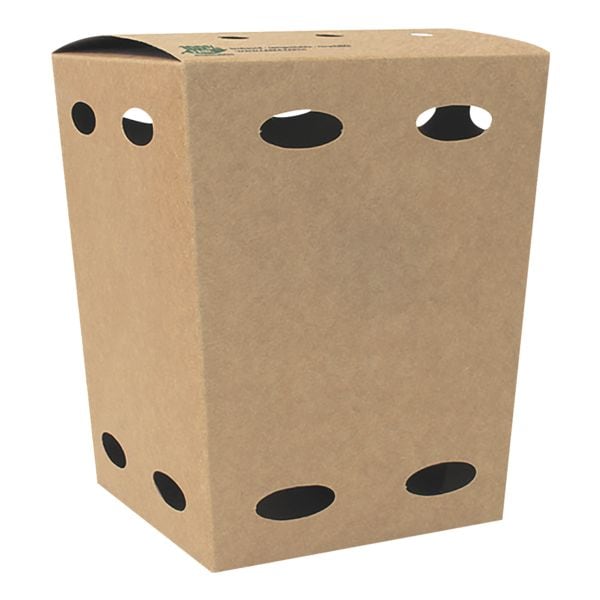 Papstar Pommes-Frites-Boxen »pure 100% fair« 1,5 Liter, 50 Stück braun, 12.5x15x12.5 cm Image