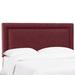 Mercury Row® Rowberrow Upholstered Panel Headboard Upholstered in Red/White | 51 H x 62 W x 3 D in | Wayfair 49EE6411336245499C26A1D757095227