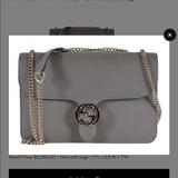 Gucci Bags | Gucci Chain Marmont Interlocking Gg Purse Grey | Color: Gray | Size: Os