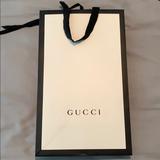 Gucci Shoes | Gucci Shoe Bag | Color: Black/Cream | Size: Shoe Box