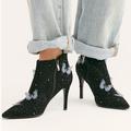 Free People Shoes | Free People Women's Wisteria Heel Boots By Momo | Color: Black | Size: Various