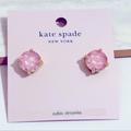 Kate Spade Jewelry | Kate Spade Pink/Gold Studs Earrings | Color: Gold/Pink | Size: Os