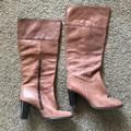 J. Crew Shoes | Jcrew Knee-High 3 Inch Heeled Boots Sz 8 | Color: Brown | Size: 8