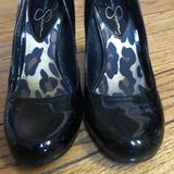 Jessica Simpson Shoes | Jessica Simpson Patent Leather Heels | Color: Black | Size: 7