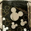 Disney Bags | Disney Mickey Millenial Drawstring Backpack | Color: Black/Silver | Size: Os
