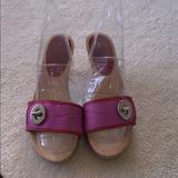 Coach Shoes | Coach Clogs | Color: Pink/Red | Size: 7