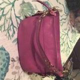 Coach Bags | Coach Soft Leather Hot Pink Bag M/L | Color: Gold/Pink | Size: 12x10x4