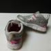 Nike Shoes | Nike Gray And Pink Mesh Girls 5c | Color: Gray/Pink | Size: 5bb