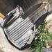 Urban Outfitters Bags | Gray And Black Striped Suede Leather Bag | Color: Black/Gray | Size: Os