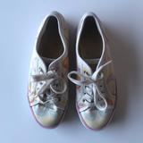 Coach Shoes | Coach White Pattern Sneakers Shoes, 6 | Color: Pink/White | Size: 6