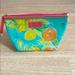 Lilly Pulitzer Bags | Lilly Pulitzer For Estee Lauder Citrus Makeup Bag | Color: Blue/Yellow | Size: Os