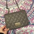 Nine West Bags | Grey Nine West Quilted Purse | Color: Gray/Silver | Size: Os