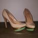 Jessica Simpson Shoes | Jessica Simpson Heels | Color: Blue/Tan | Size: 7