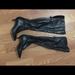 Nine West Shoes | Nine West Over The Knee Black Boots Kitten Heel | Color: Black | Size: 5.5